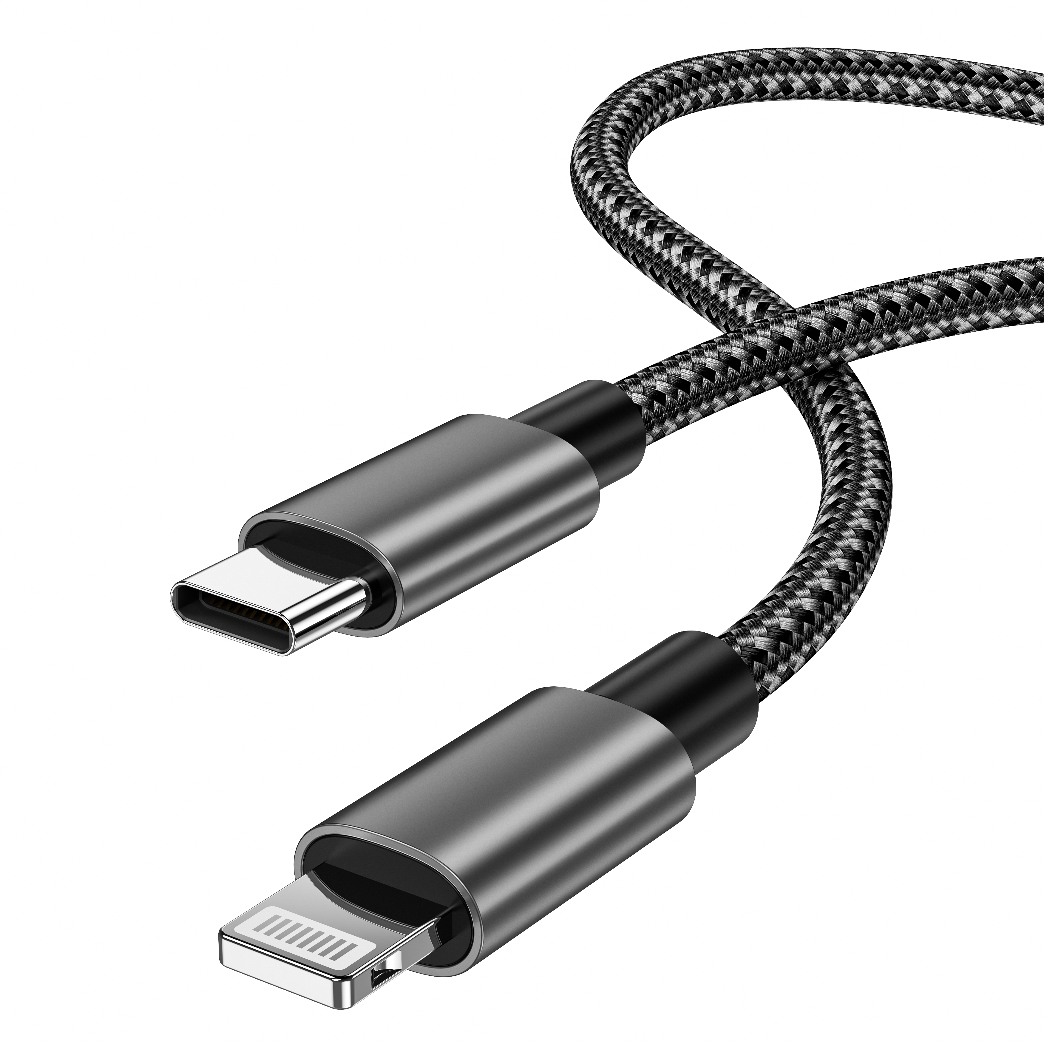 USB-C to Lightning Braided Cable - SL101